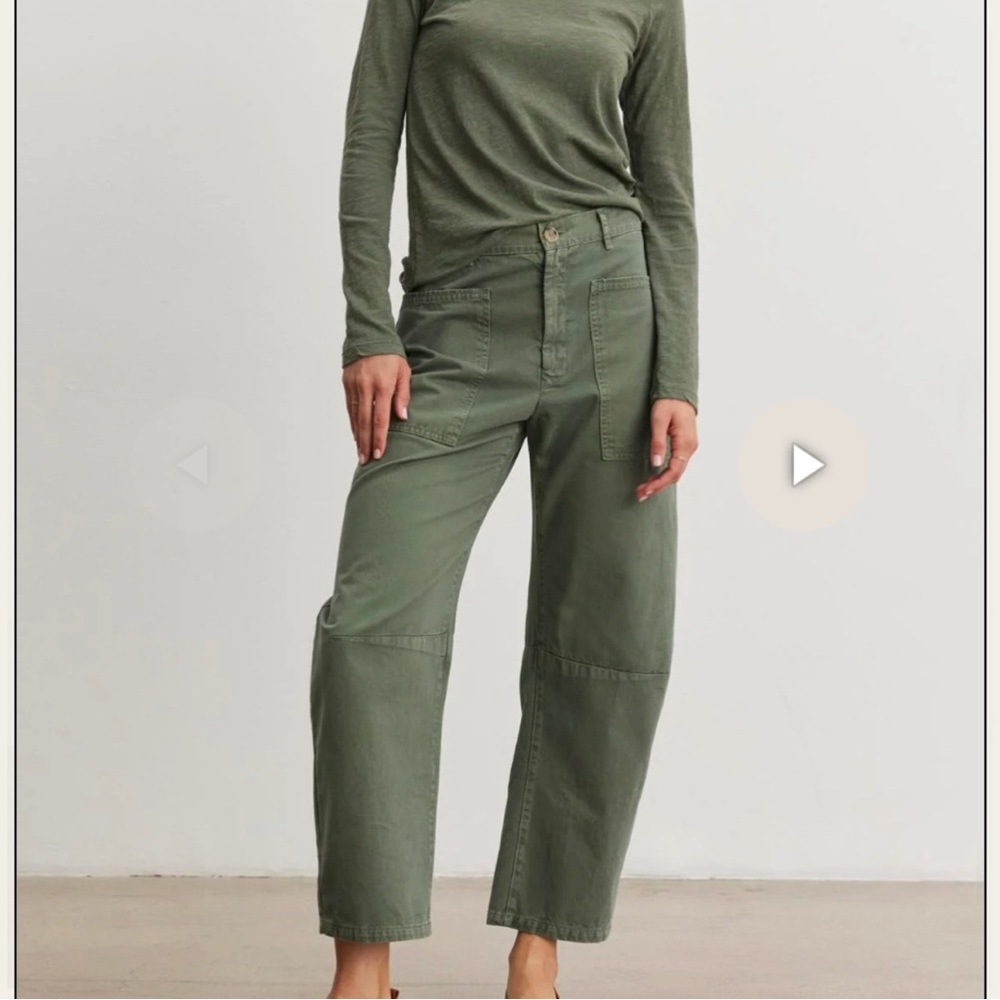 Velvet Brylie Sanded Twill Utility Pant